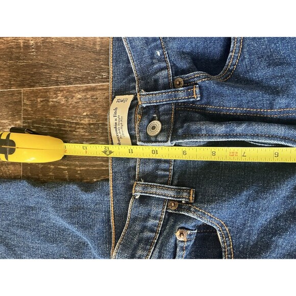 Abercrombie and Fitch The Ankle Straight Ultra High Rise Size 25/0 - Picture 6 of 7